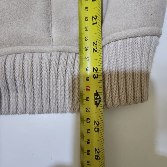 Olympic 06 Jacket Faux Suede Sherpa Lined Jacket HBC Canadian Olympic Team - Picture 4 of 15